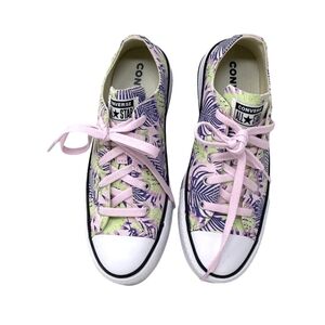 CONVERSE ALL STAR KIDS SNEAKERS LACE UP COLOR FLOWER SIZE 13